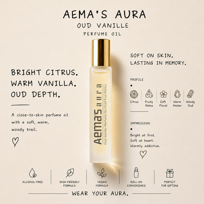 Oud Vanille Perfume Oil Roll-On
