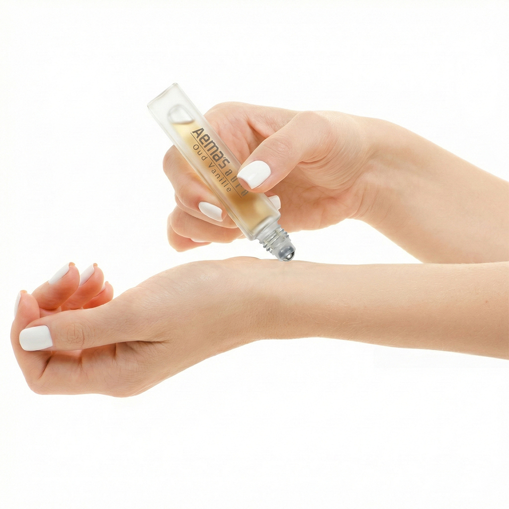 Aemas aura Perfume Oil Oud Vanille Roll On