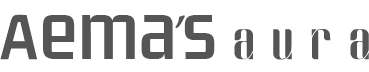 Aema's aura wide logo png